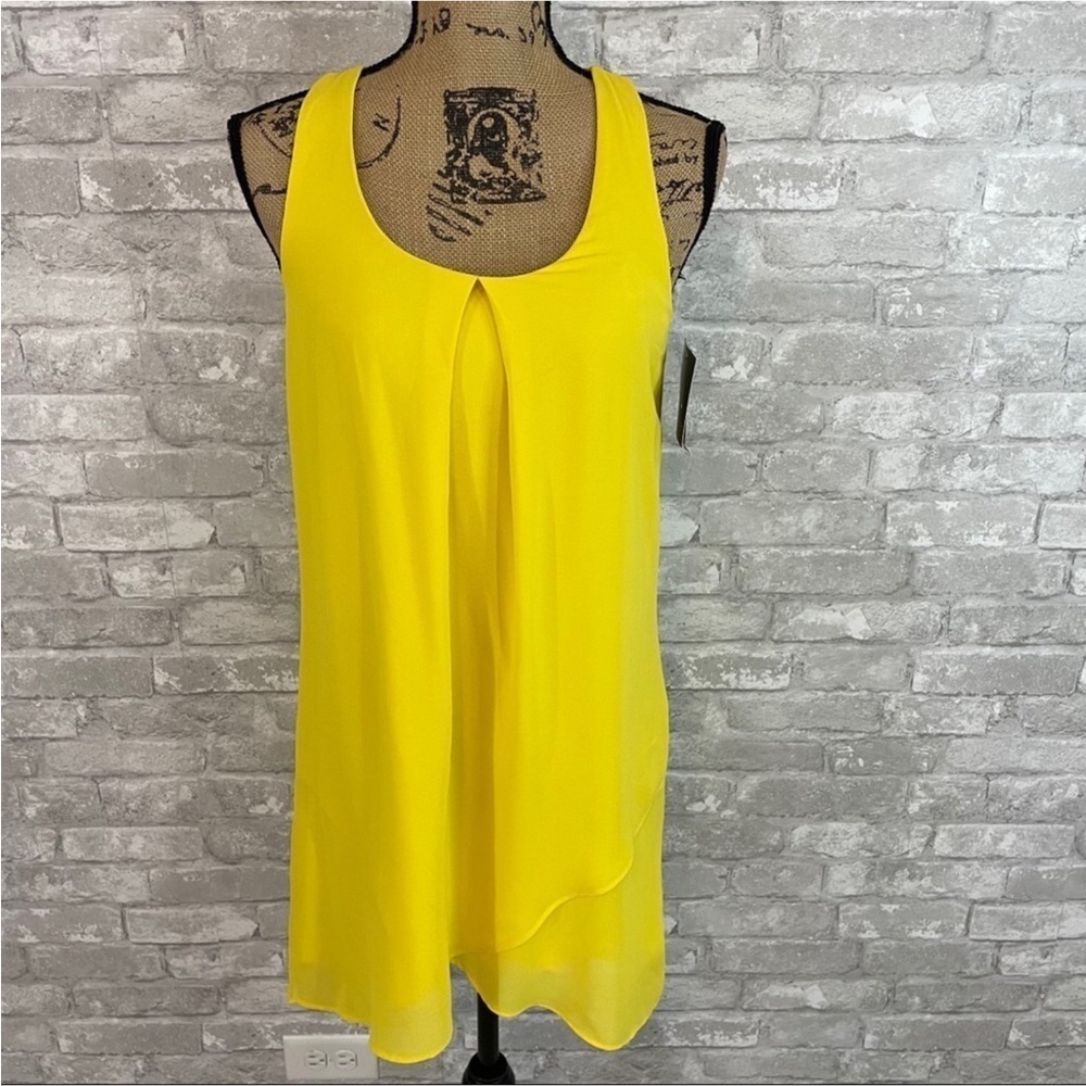 I.N. San Francisco Pleated Open Back Mini Dress